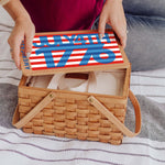 America250 - Poppy Personal Picnic Basket