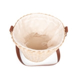 Palermo - Rush Insulated Bucket Tote with Leather Straps