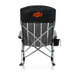 Oklahoma State Cowboys - Outdoor Rocking Camp Chair