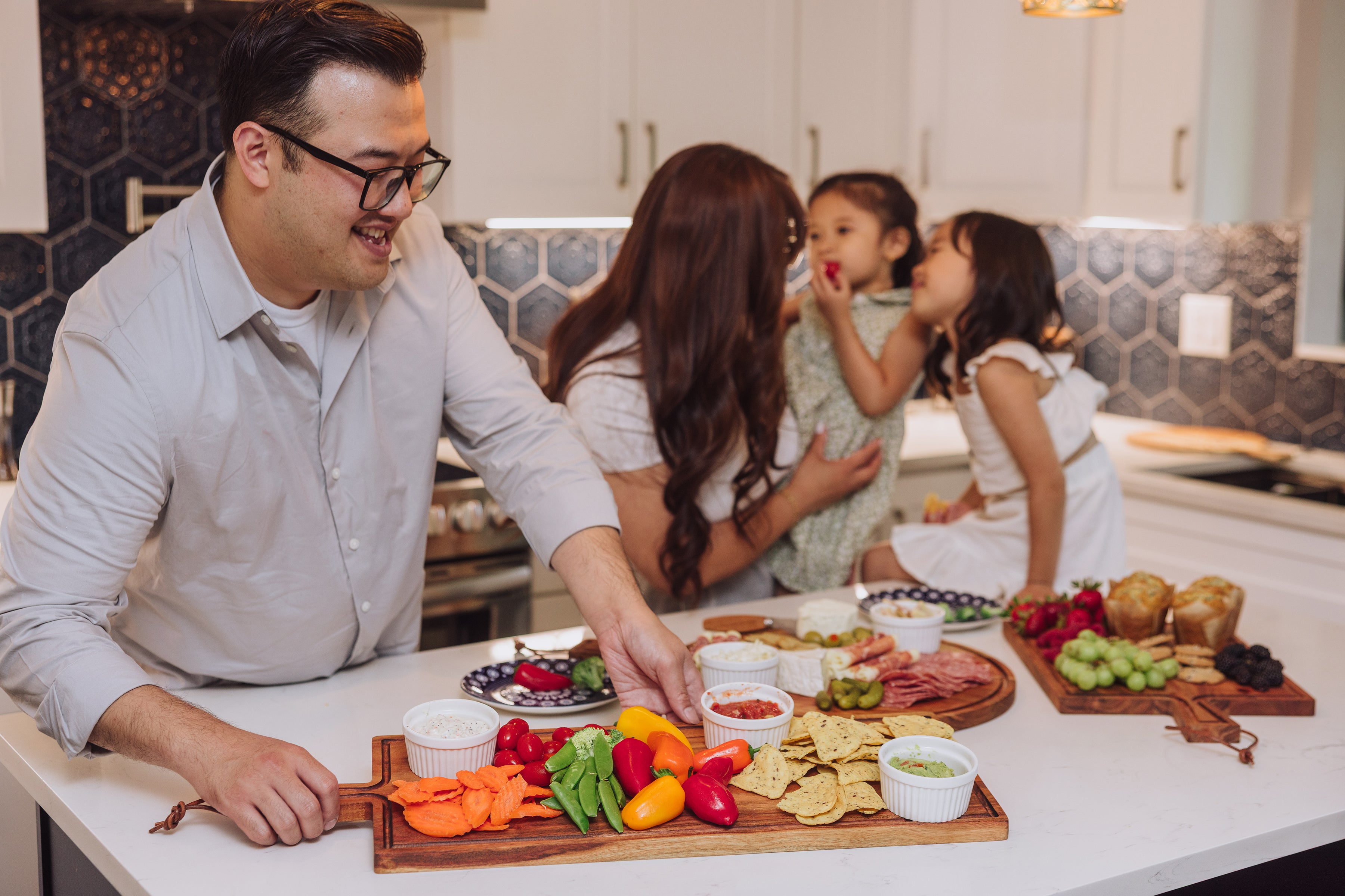 Tagliere Long Rectangular Charcuterie Board