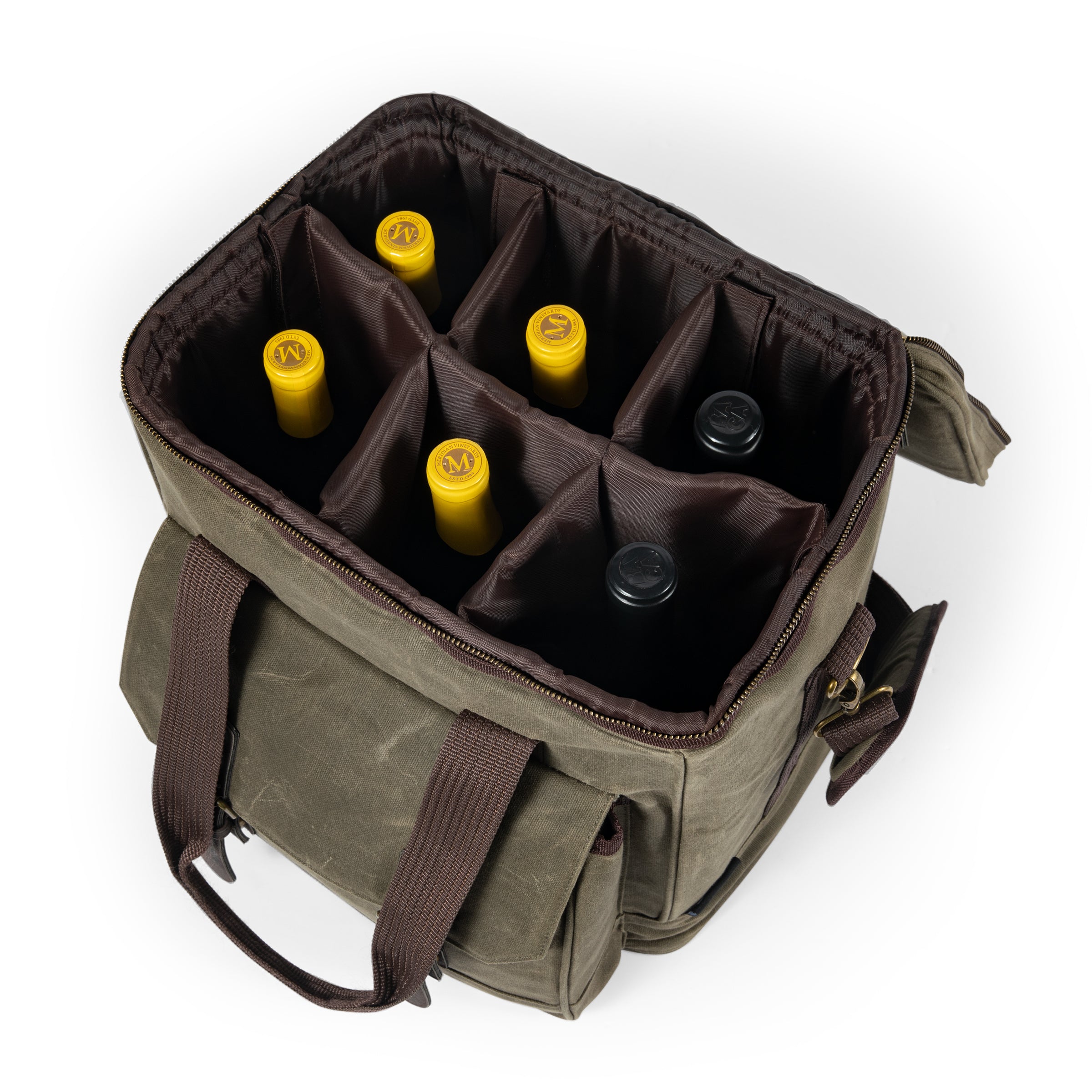 Weekender 6 Bottle Insulated Wine Bag – PICNIC TIME FAMILY OF BRANDS