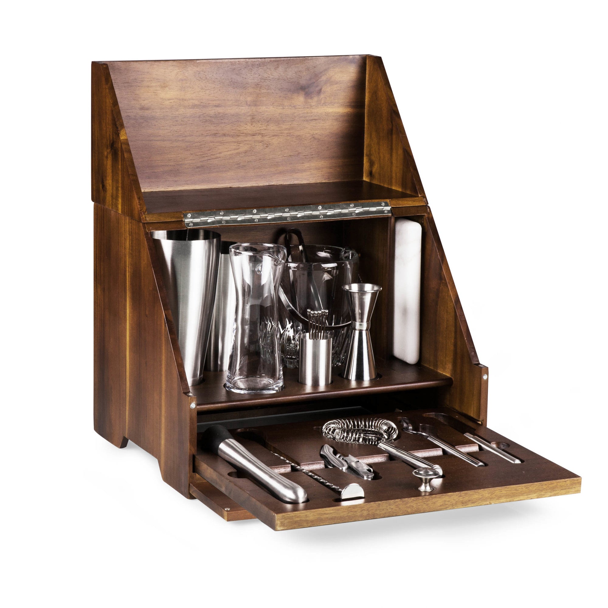 Dallas Cowboys - Madison Acacia Tabletop Bar Set