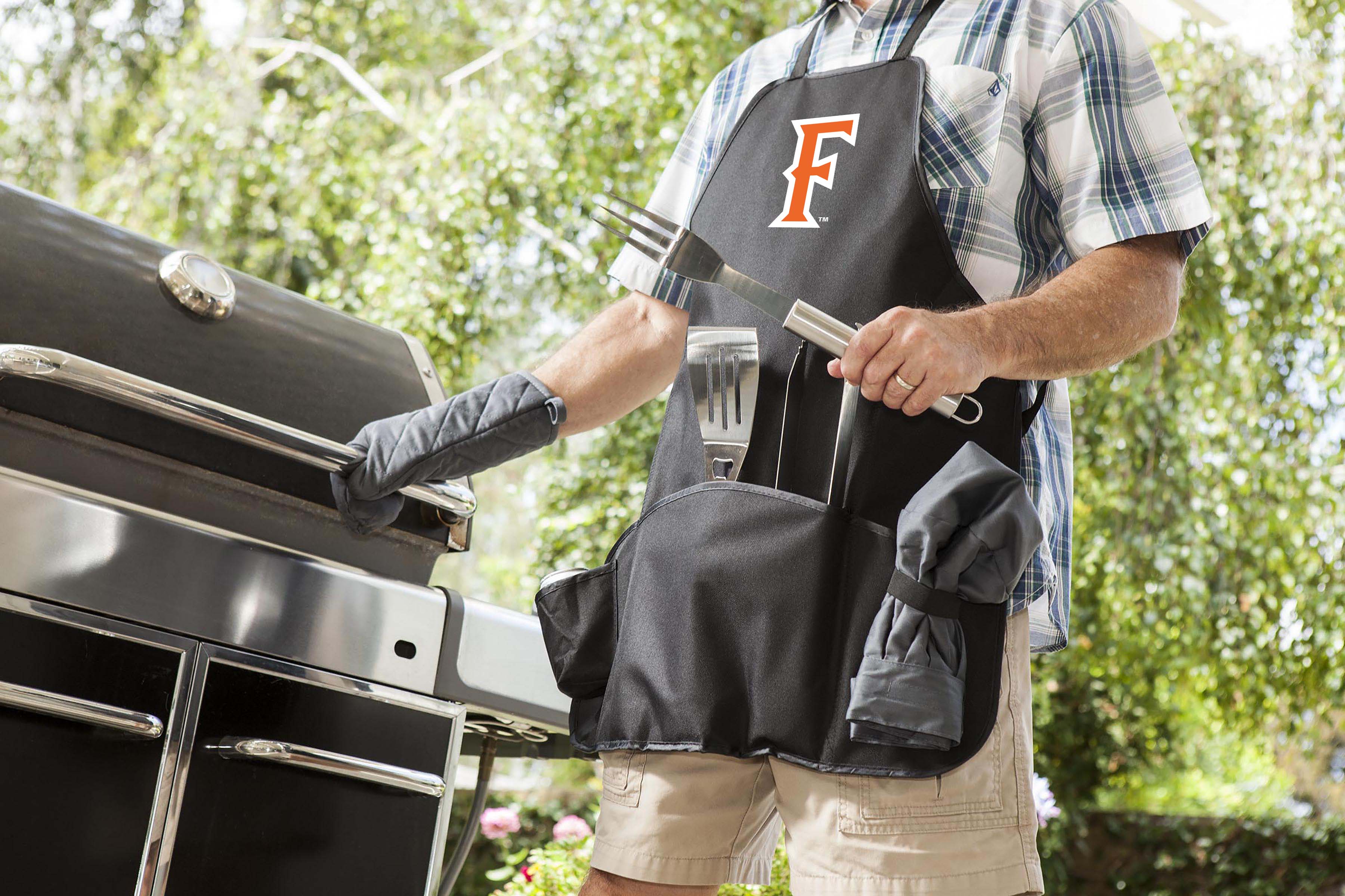 Cal State Fullerton Titans - BBQ Apron Tote Pro Grill Set