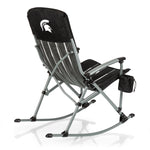 Michigan State Spartans - Outdoor Rocking Camp Chair