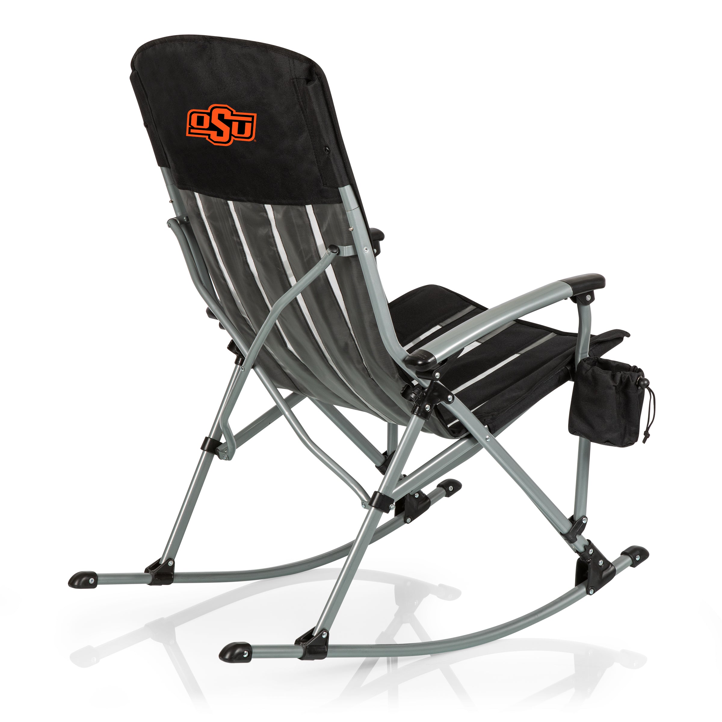 Oklahoma State Cowboys - Outdoor Rocking Camp Chair