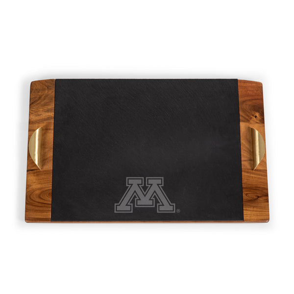 Minnesota Golden Gophers - Covina Acacia and Slate Serving Tray