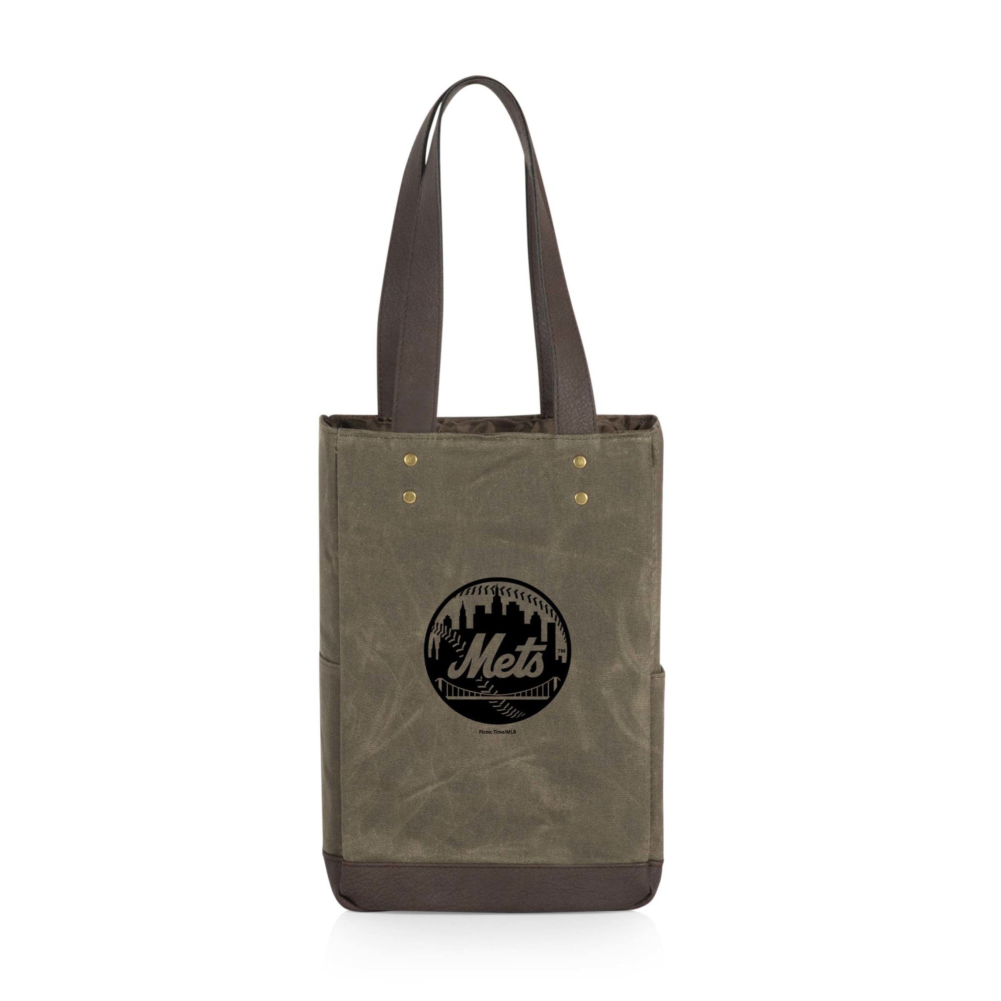 New York Mets - 2 Bottle Insulated Wine Cooler Bag