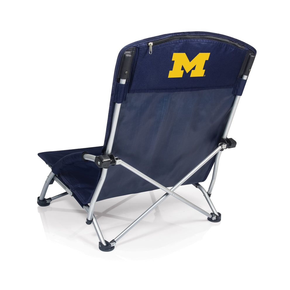 Michigan Wolverines - Tranquility Beach Chair with Carry Bag