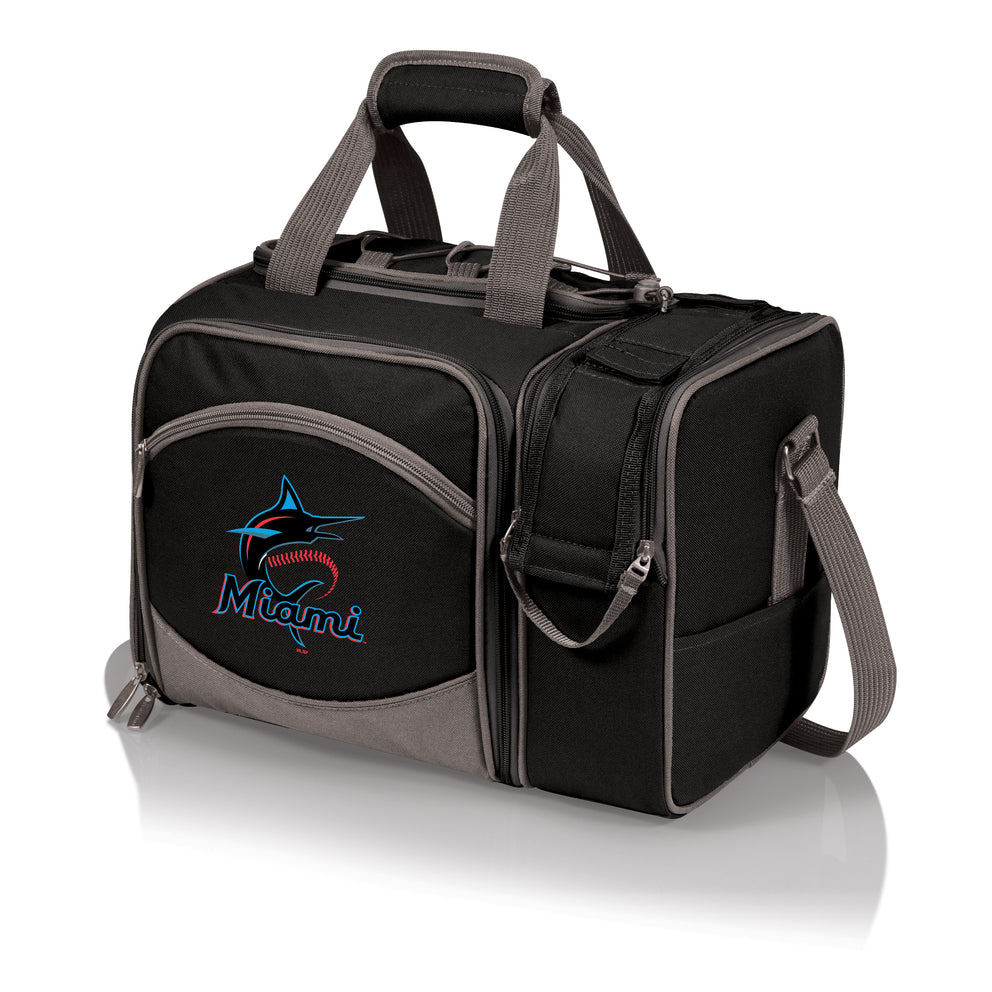 Miami Marlins - Malibu Picnic Basket Cooler