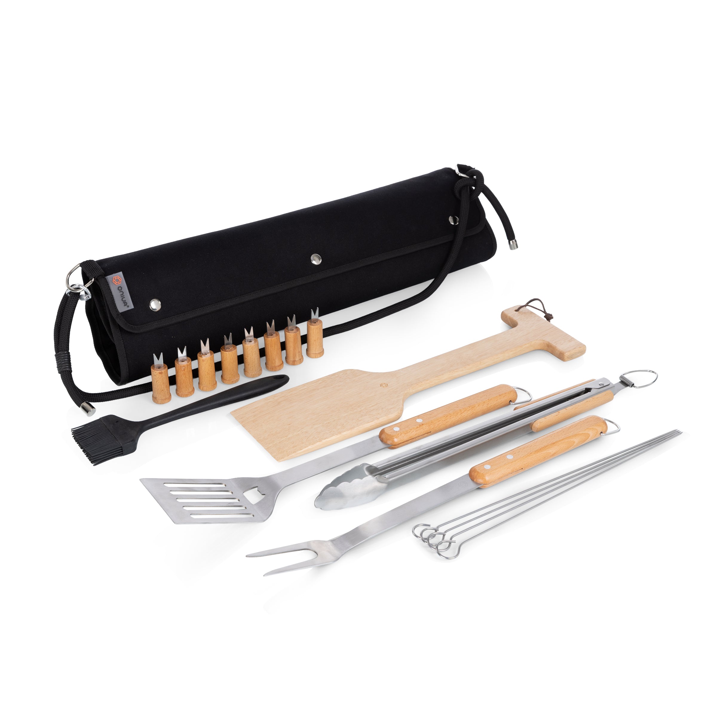 18 Piece BBQ Roll Up Set
