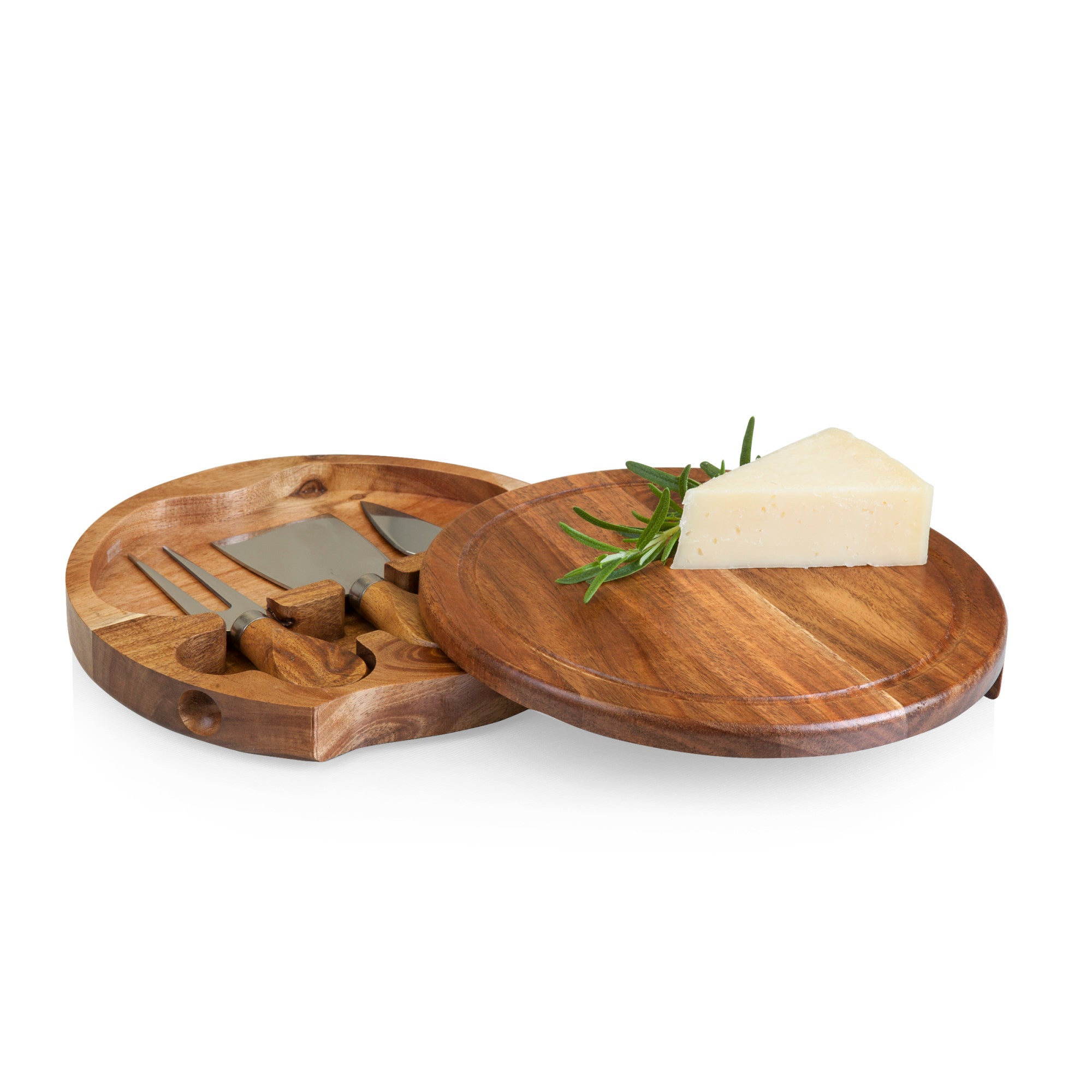 Beauty & the Beast - Acacia Brie Cheese Cutting Board & Tools Set