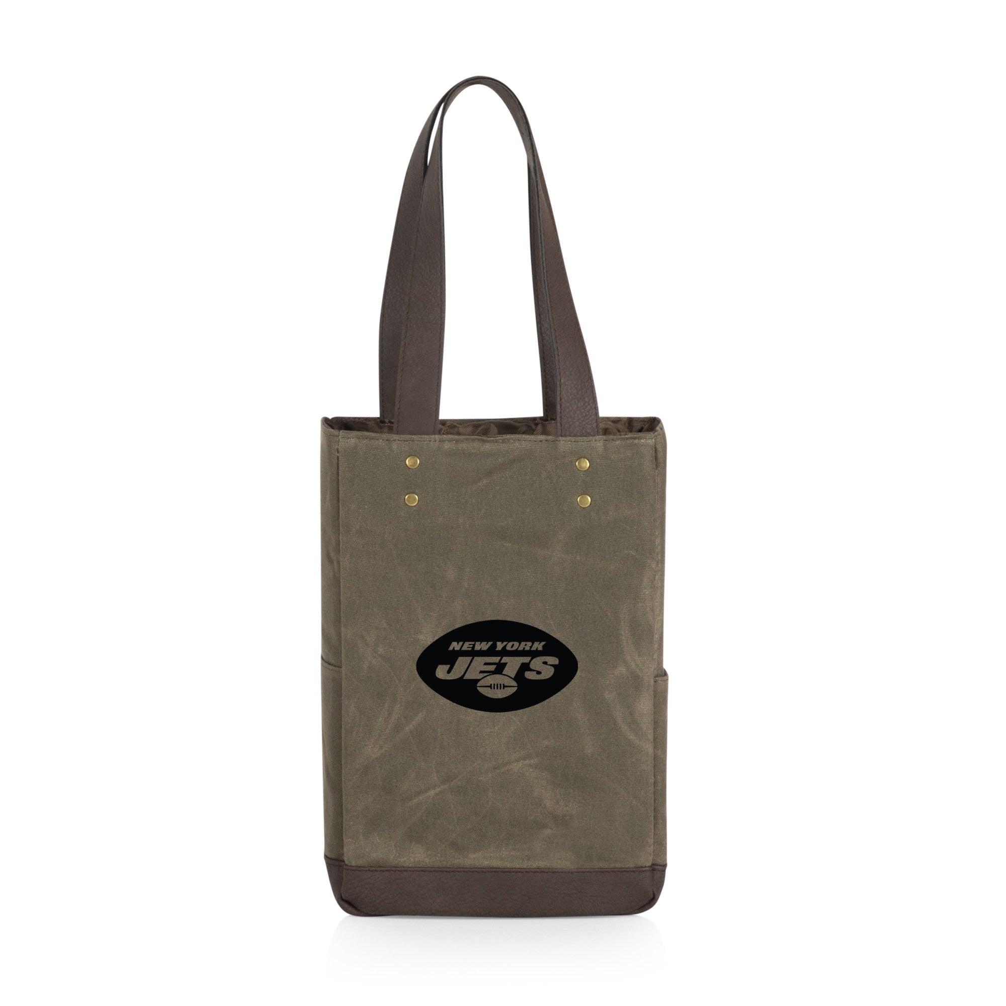 New York Jets - 2 Bottle Insulated Wine Cooler Bag