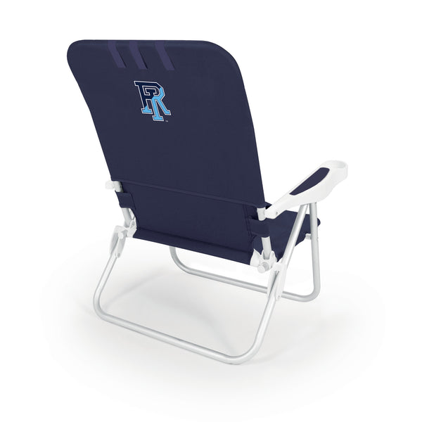 Rhode Island Rams - Monaco Reclining Beach Backpack Chair