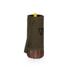 Washington Commanders - Malbec Insulated Canvas and Willow Wine Bottle Basket