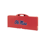 Ole Miss Rebels - Picnic Table Portable Folding Table with Seats