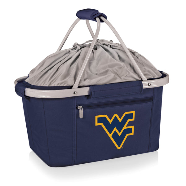 West Virginia Mountaineers - Metro Basket Collapsible Cooler Tote