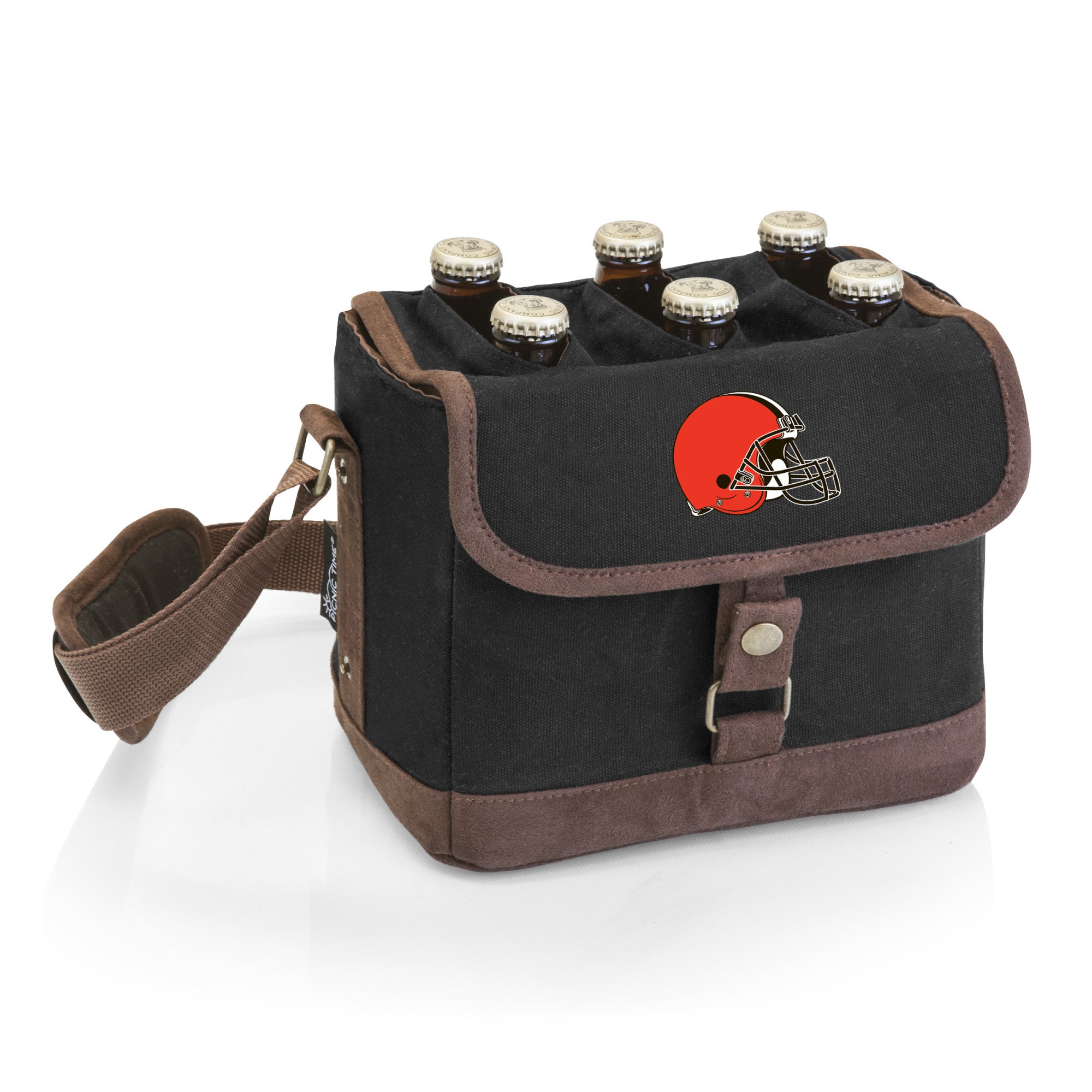 Cleveland Browns - Beer Caddy Cooler Tote with Opener