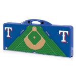 Texas Rangers Baseball Diamond - Picnic Table Portable Folding Table with Seats