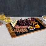 Wisconsin Badgers - Covina Acacia and Slate Serving Tray