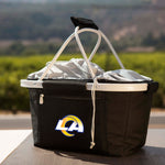 Los Angeles Rams - Metro Basket Collapsible Cooler Tote