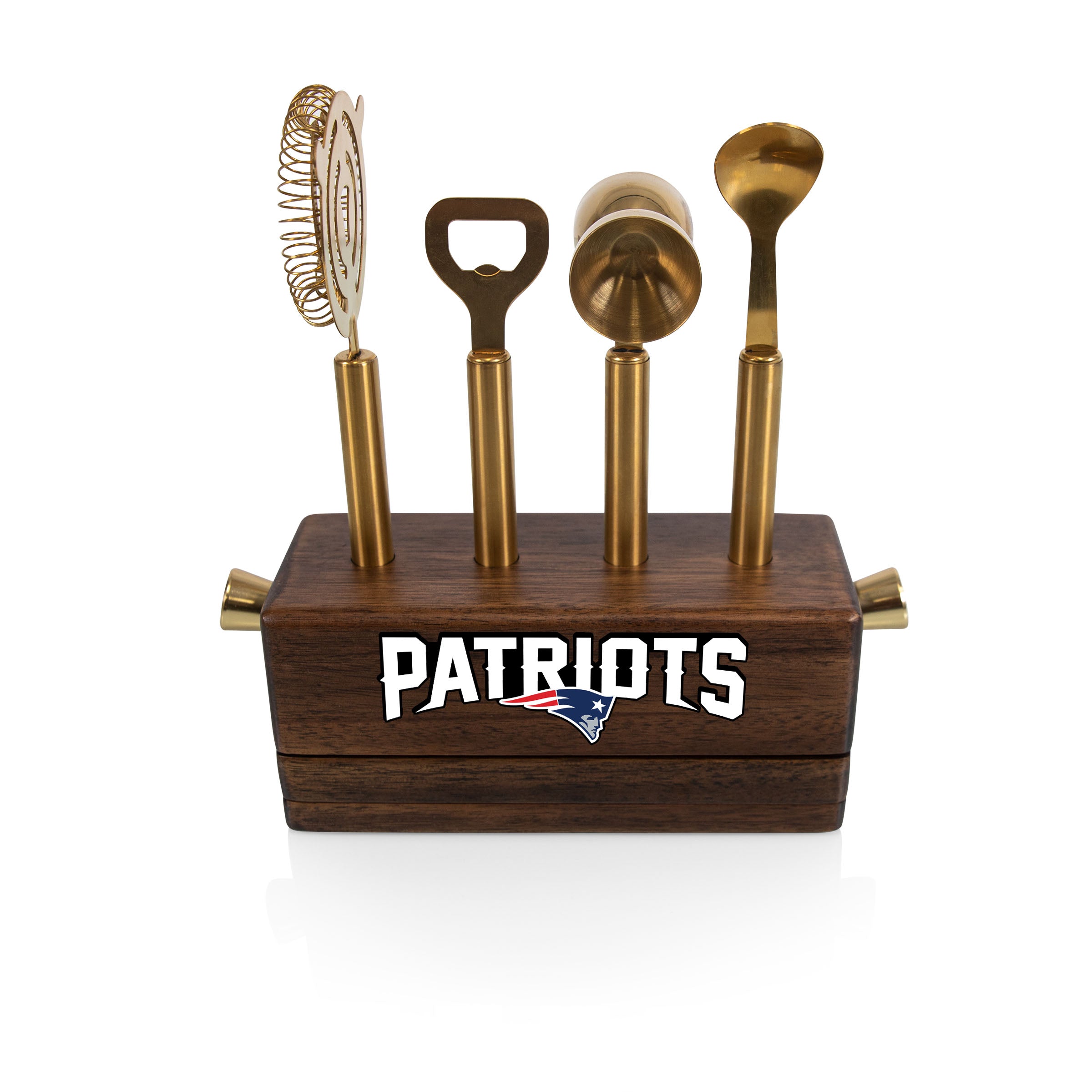 New England Patriots - Sidecar 5-Piece Bar Tool Set