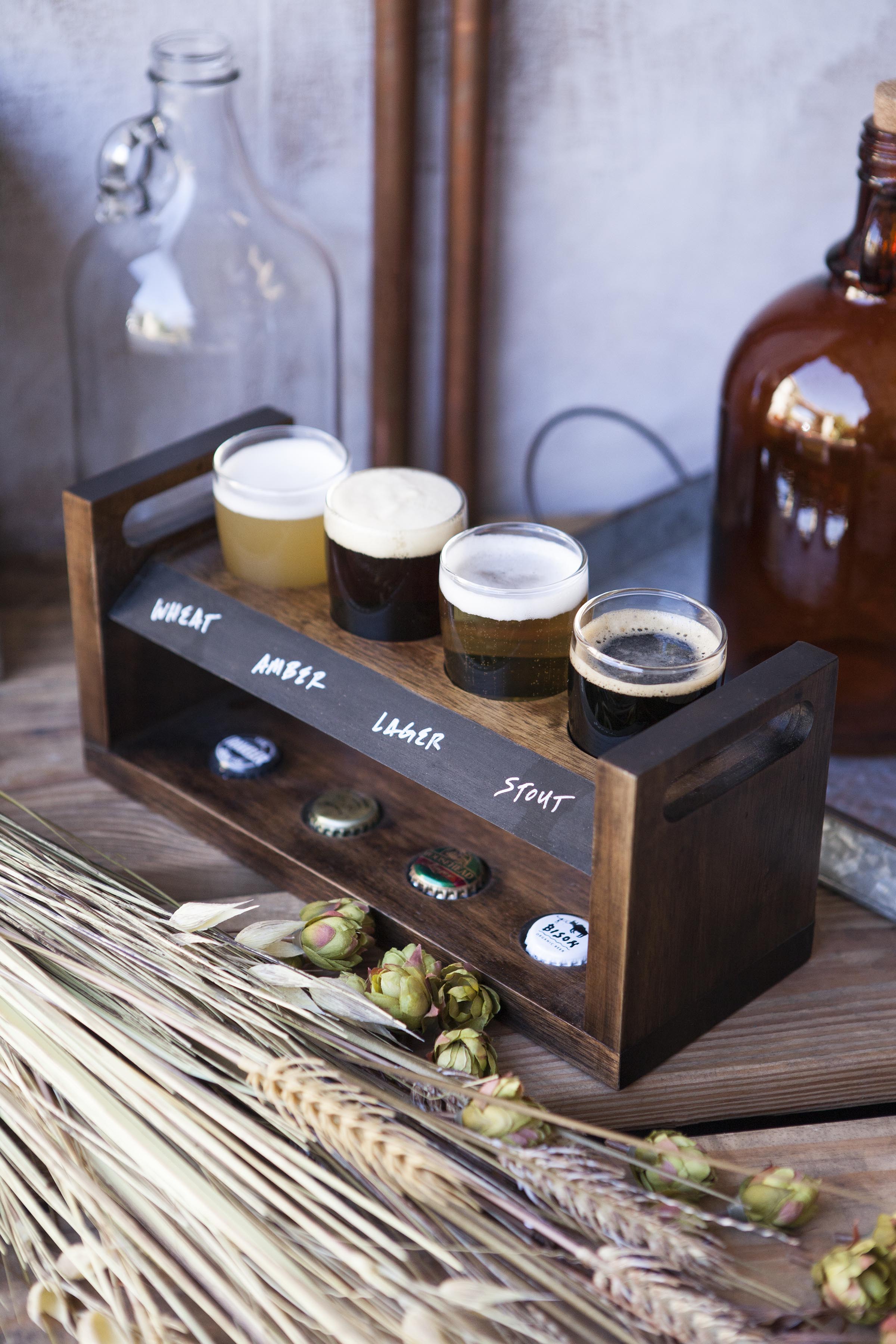 Craft Beer Flight Beverage Sampler