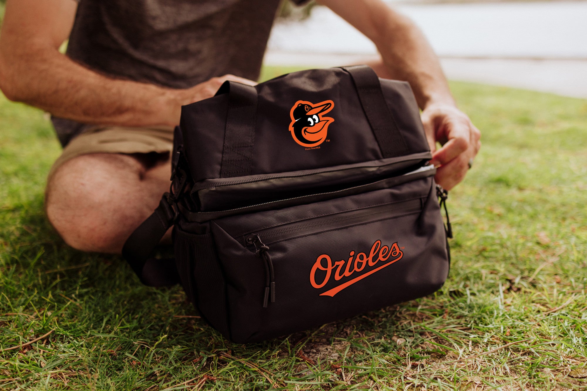 Baltimore Orioles - Tarana Lunch Bag Cooler with Utensils