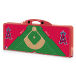 Los Angeles Angels Baseball Diamond - Picnic Table Portable Folding Table with Seats