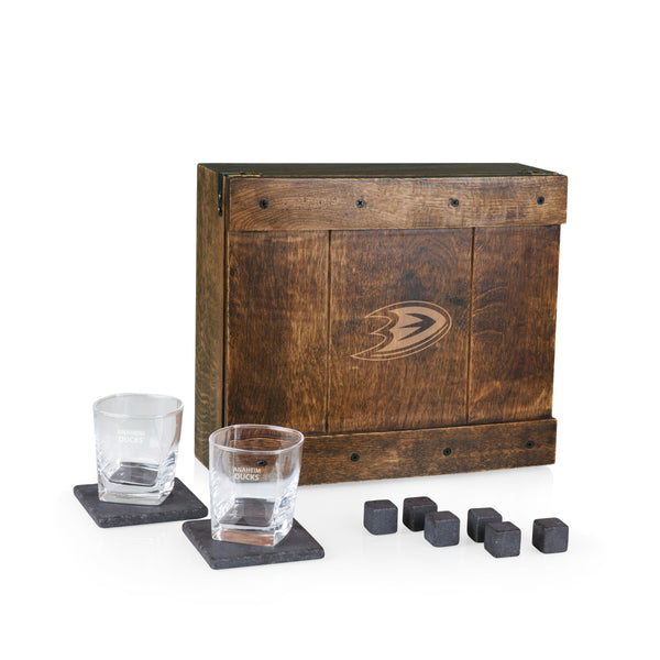 Anaheim Ducks - Whiskey Box Gift Set