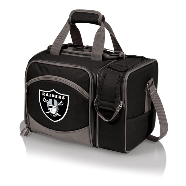 Las Vegas Raiders - Malibu Picnic Basket Cooler