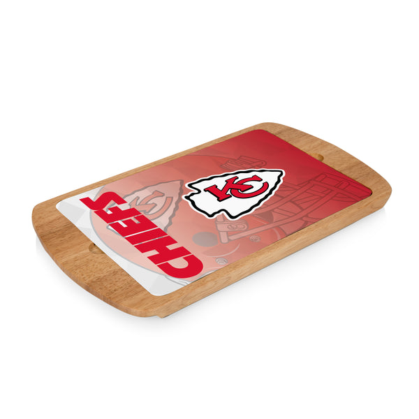 Kansas City Chiefs - Billboard Glass Top Serving Tray