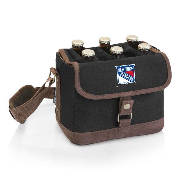 New York Rangers - Beer Caddy Cooler Tote with Opener