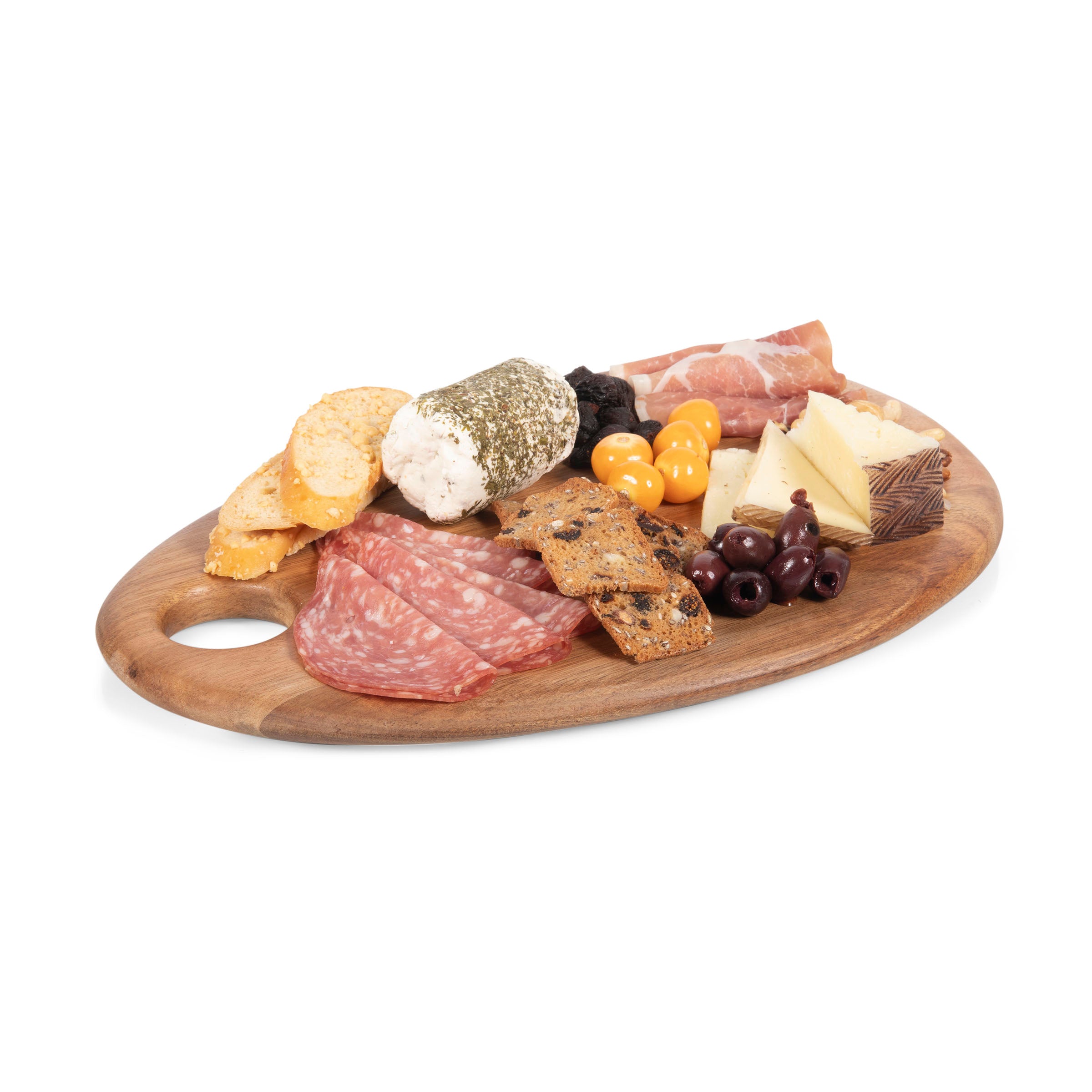 Pebble Shaped Acacia Serving Board 15" x 10"