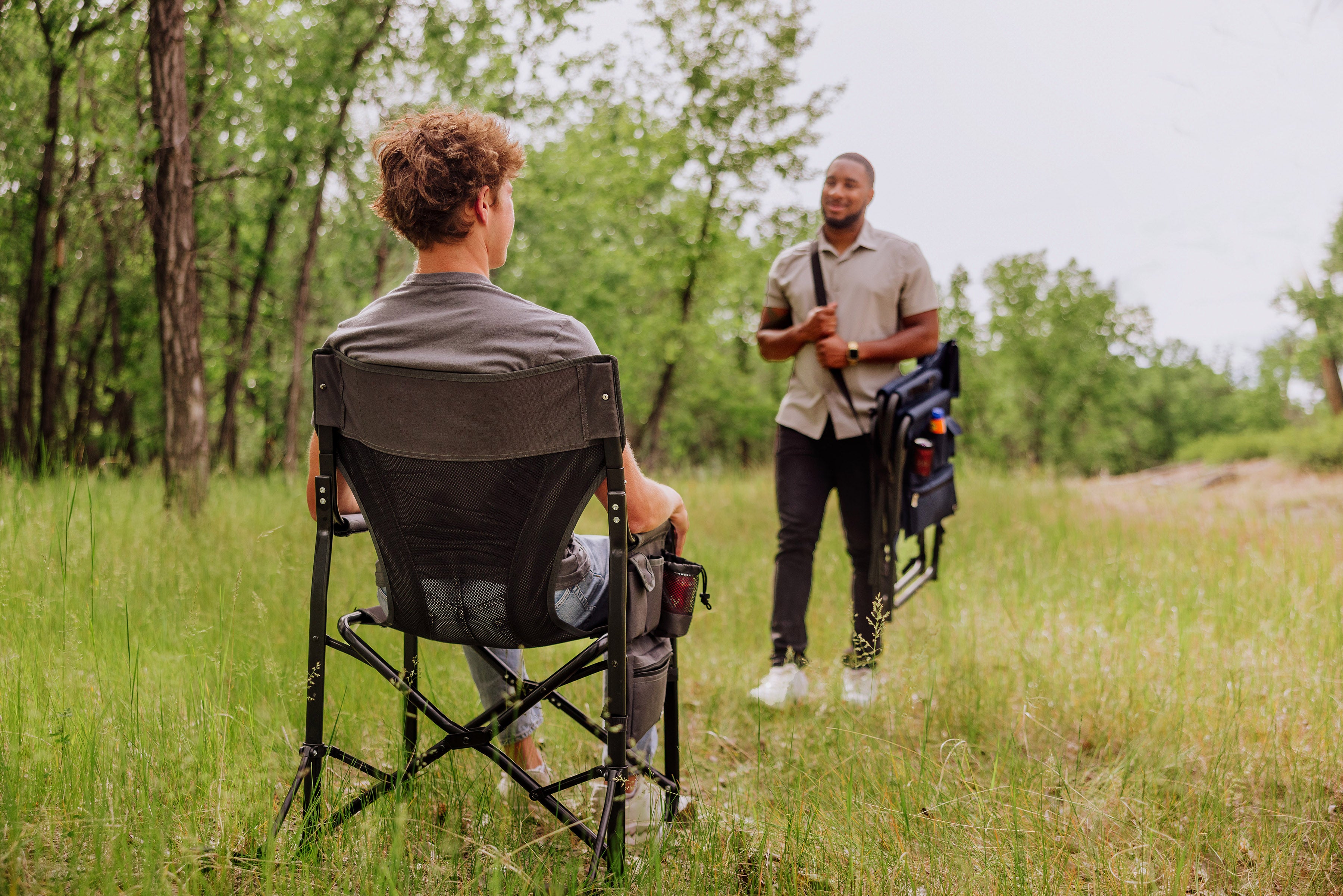 Woodland Rocking Camping Chair