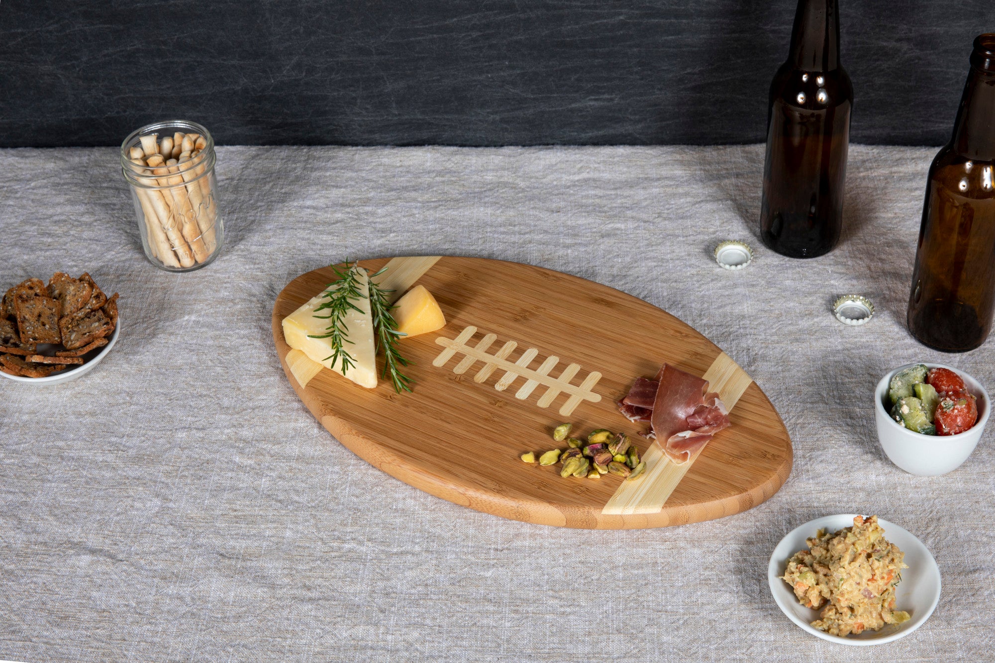 NC State Wolfpack - Touchdown! Football Cutting Board & Serving Tray