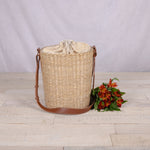 Palermo - Rush Insulated Bucket Tote with Leather Straps