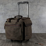 Somm 12 Bottle Insulated Wine Bag with Rolling Cart