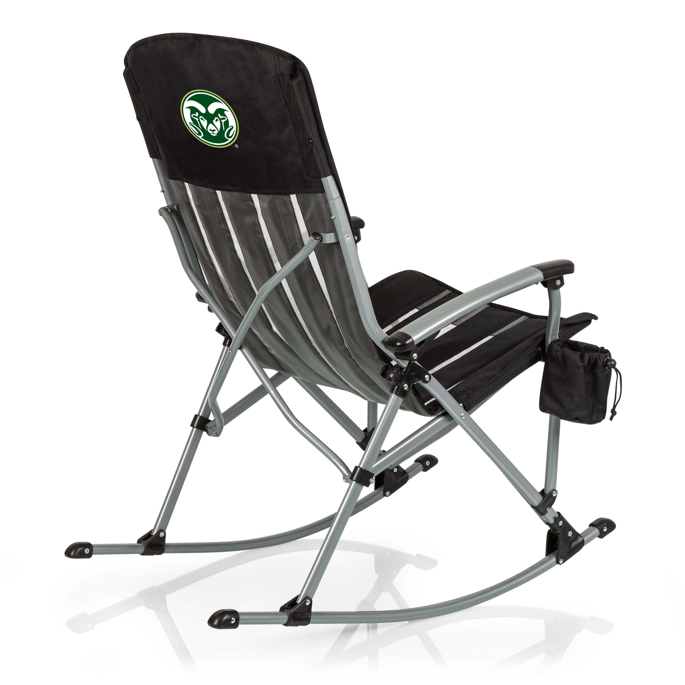 Colorado State Rams - Outdoor Rocking Camp Chair