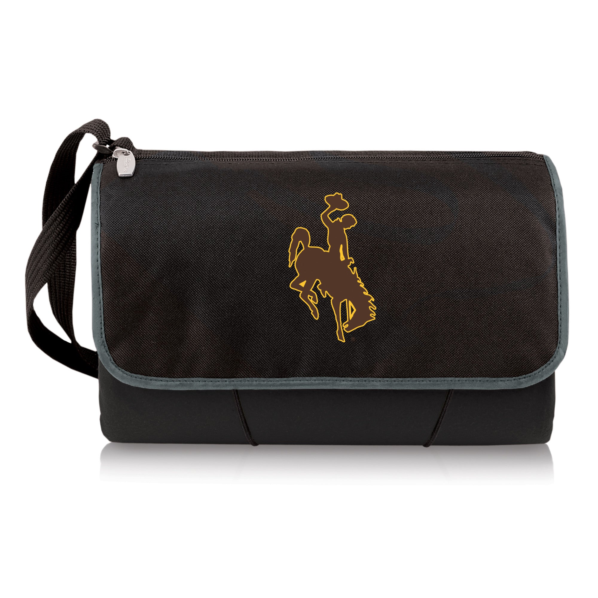 Wyoming Cowboys - Blanket Tote Outdoor Picnic Blanket