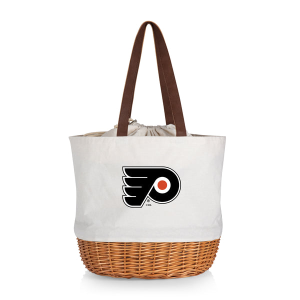 Philadelphia Flyers - Coronado Canvas and Willow Basket Tote