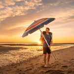 Monaco Reclining Beach Backpack Chair