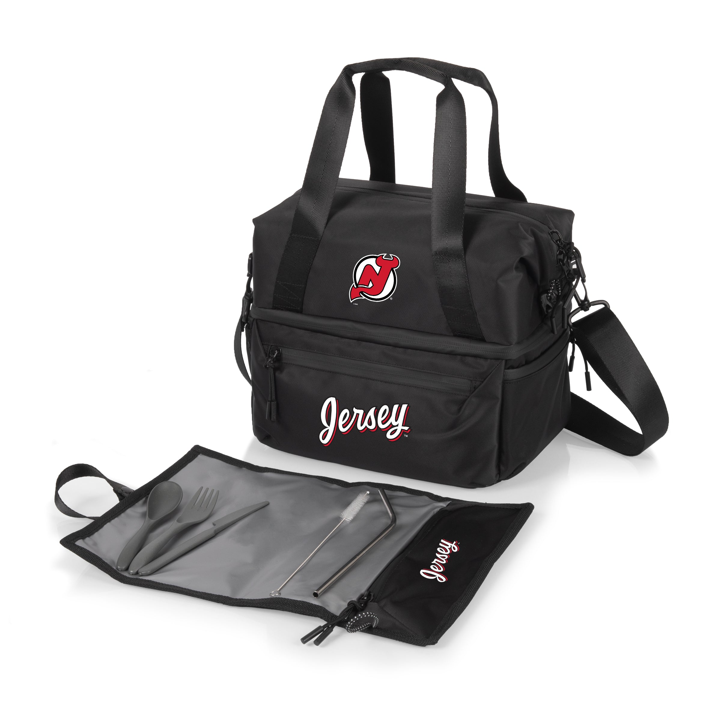 New Jersey Devils - Tarana Lunch Bag Cooler with Utensils