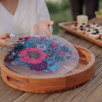 Washington Commanders - Barista Serving Tray with Glass Insert