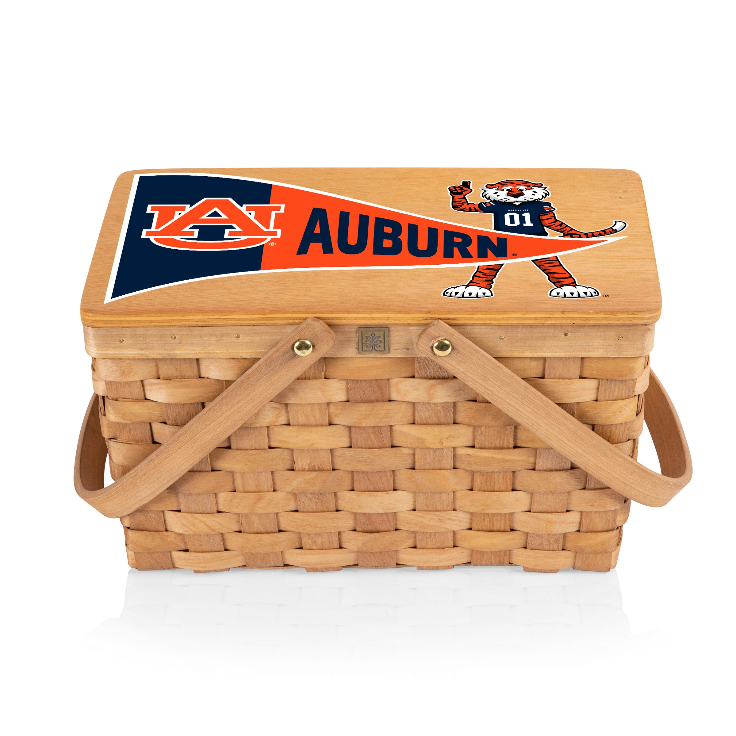 Auburn Tigers - Poppy Personal Picnic Basket