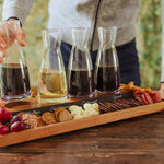 Cava Wine Tasting Kit with 4 Glass Carafes