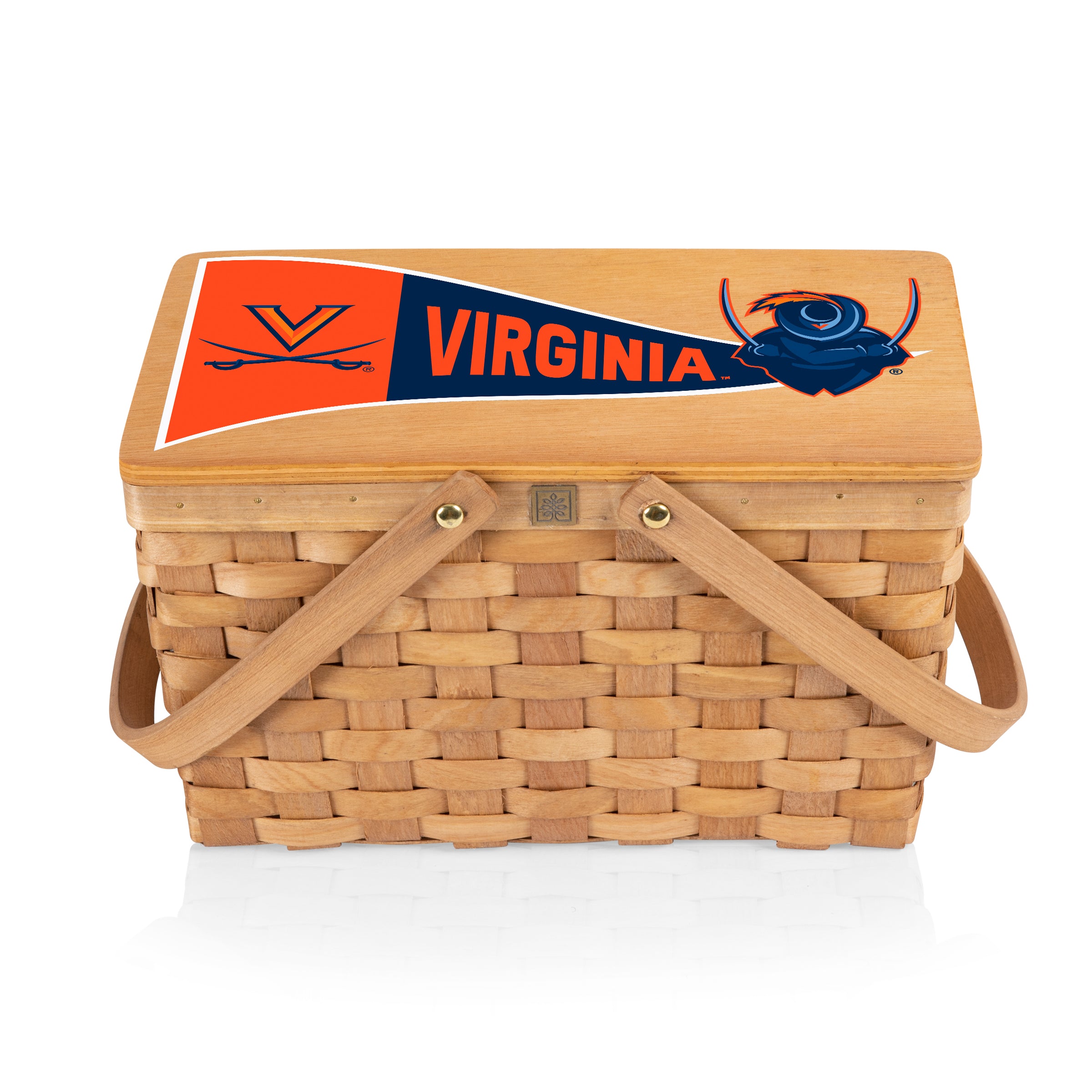 Virginia Cavaliers - Poppy Personal Picnic Basket