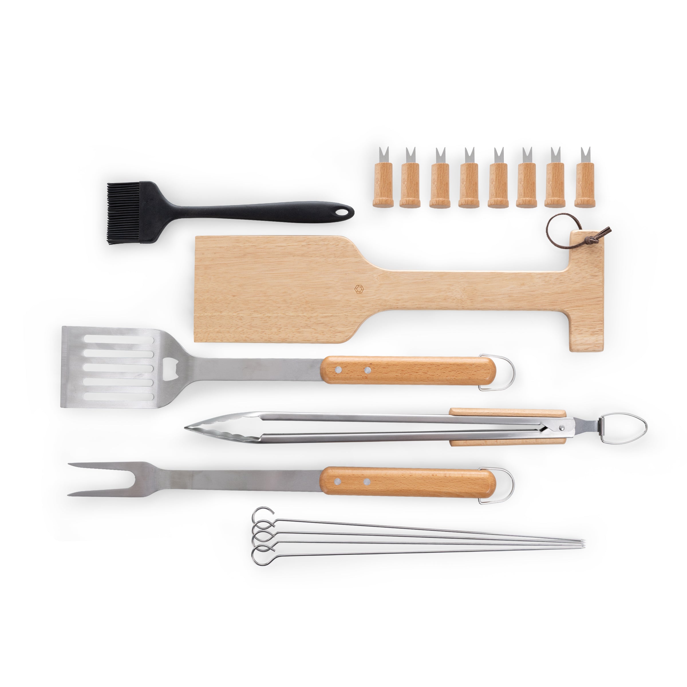 18 Piece BBQ Roll Up Set