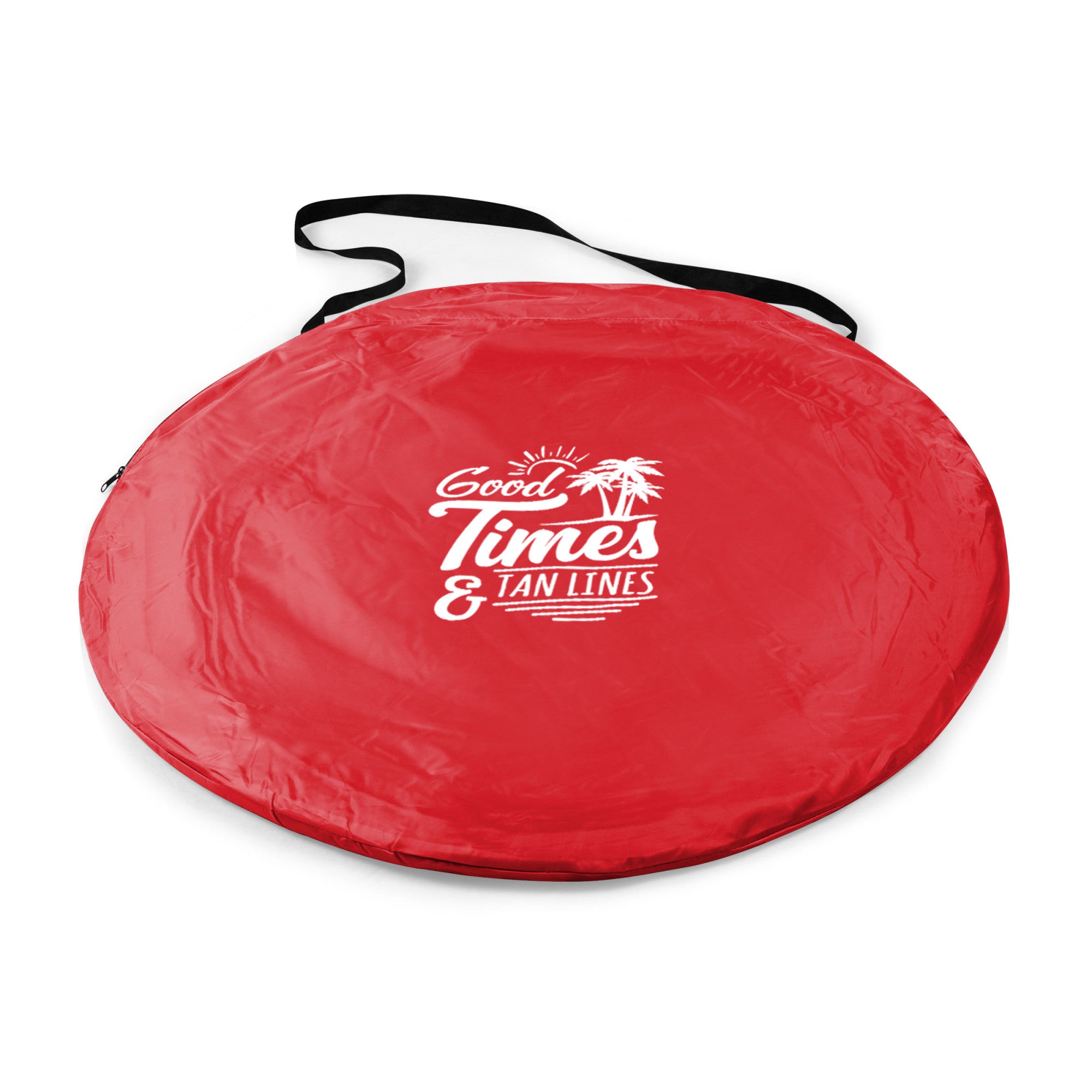 Beach Sayings Good Times & Tan Lines - Manta Portable Beach Tent