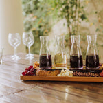Cava Wine Tasting Kit with 4 Glass Carafes