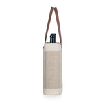 Pinot Jute 3 Bottle Insulated Wine Bag